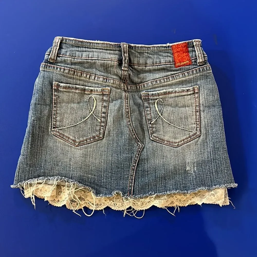 iT Jeans Denim Mini Skirt